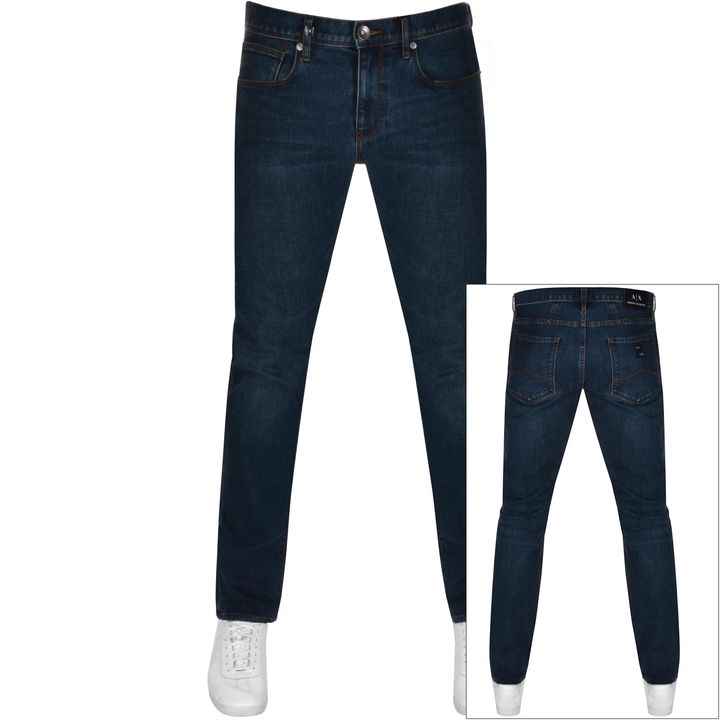Alternative Image for ProductArmani Exchange J14 Skinny Fit Jeans Blue1